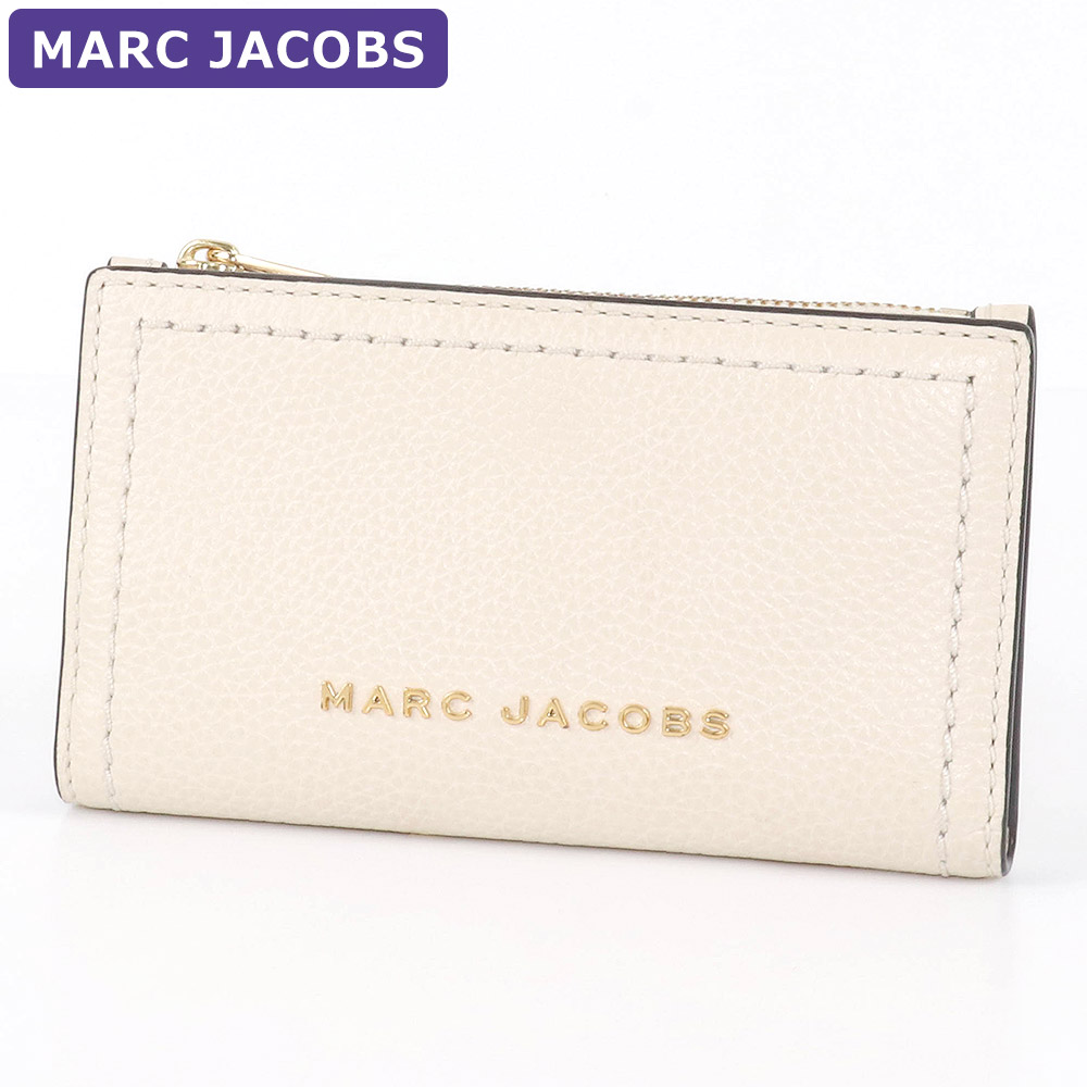 マークジェイコブス MARC JACOBS 財布 二つ折り財布 4P4SMP025S01 102 レザー 革 アウトレット レディース ウォレット 新作