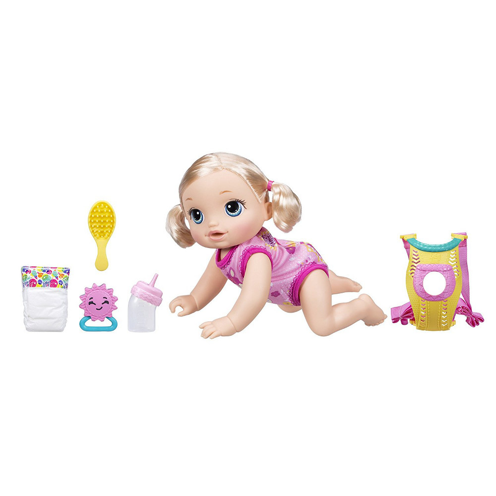 Baby Alive Baby Go Bye Bye ベビーアライブ ベビーゴーバイバイ 金髪 おもちゃ-人形