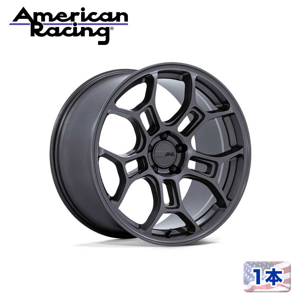 【American Racing 正規品】20インチアルミホイール 1本 AR952 GT STREET20×10J 5H 114.3 +35 CB70.5マットガンメタル 汎用|USATIRESHOP