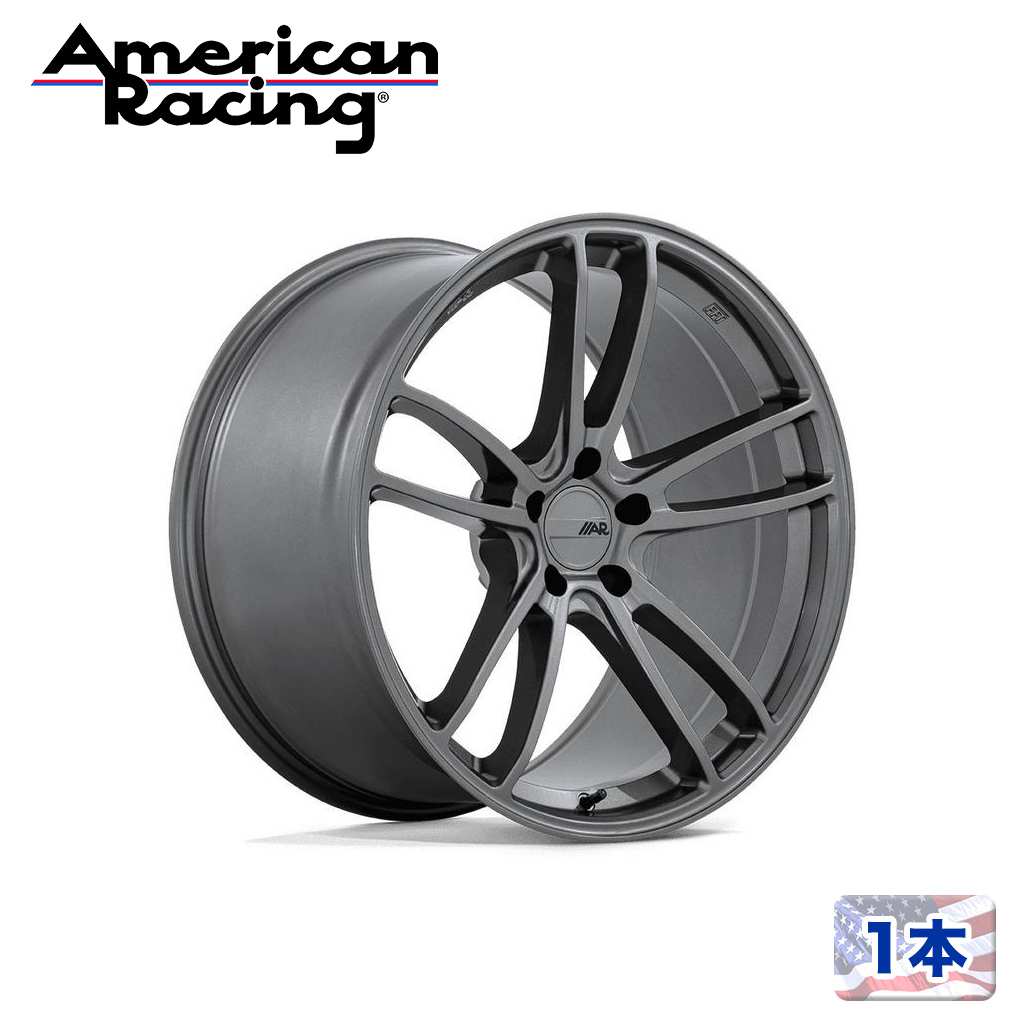 【American Racing(アメリカンレーシング)正規代理店】 20インチアルミホイール 1本 AR941 MACH FIVE 20×11J 5H120 +43 GRAPHITE 汎用