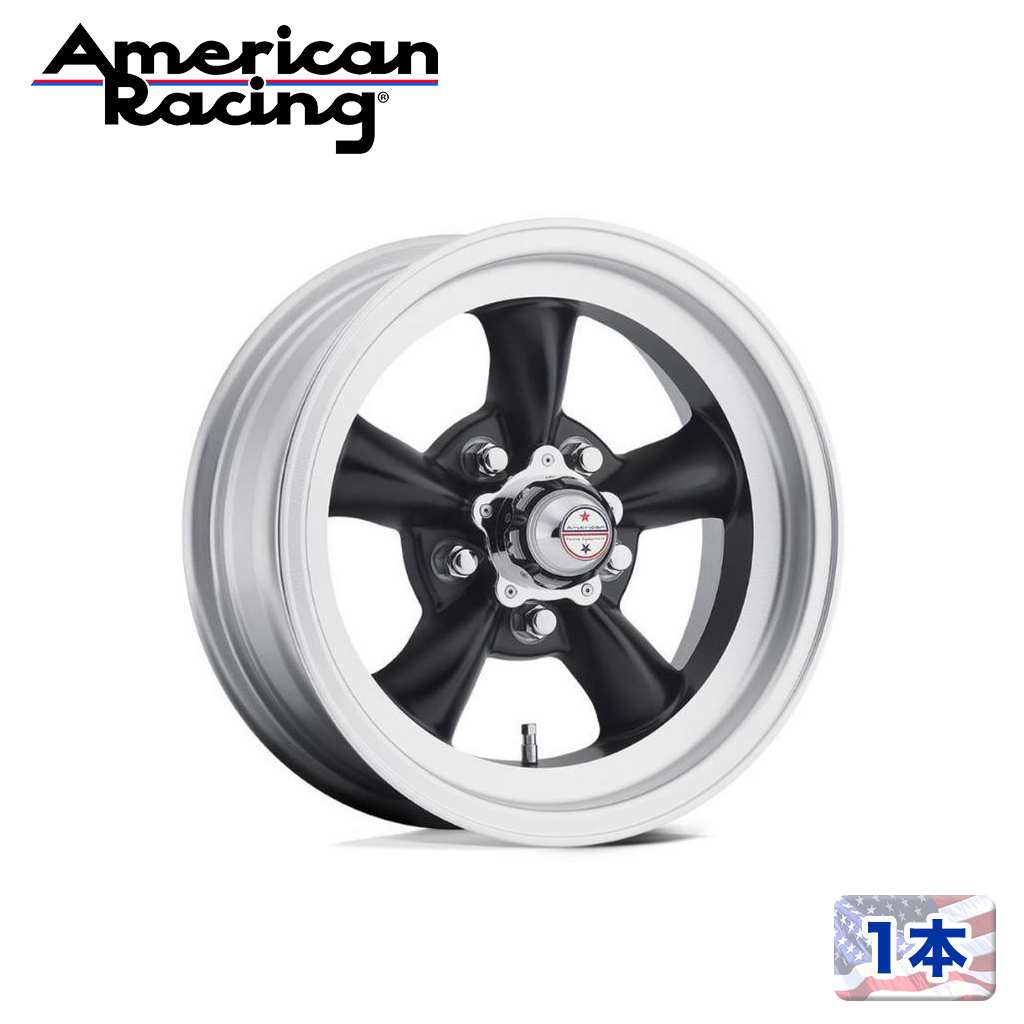 【American Racing (アメリカンレーシング)日本販売代理店】14インチアルミホイール 1本汎用 VN105 TORQ THRUST D14×6J 5H 120.65 -2 CB83.06|USATIRESHOP