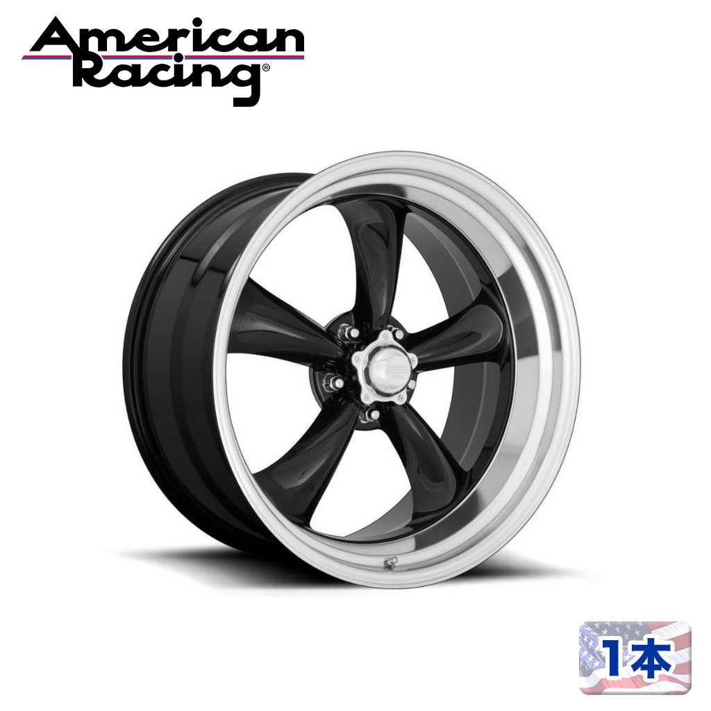 【American Racing （アメリカンレーシング）日本販売代理店】 22インチアルミホイール 1本 汎用 VN315 TORQ THRUST II 1 PC 22×11J 5H 139.7 +18 CB87.1