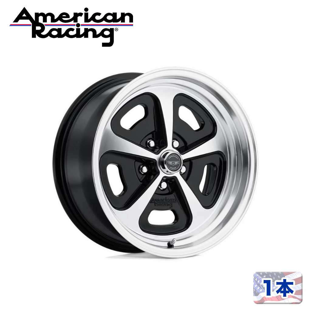 【American Racing （アメリカンレーシング）日本販売代理店】15インチアルミホイール 1本汎用 VN501 500 MONO CAST15&times;7J 5H 114.3 &plusmn;0 CB72.56｜USATIRESHOP