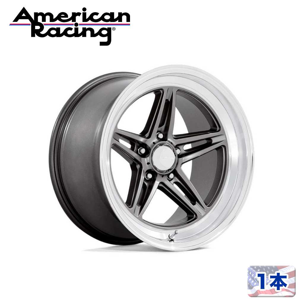 【American Racing (アメリカンレーシング)日本販売代理店】18インチアルミホイール 1本汎用 VN514 GROOVE18×8J 5H 127 ±0 CB78.1|USATIRESHOP