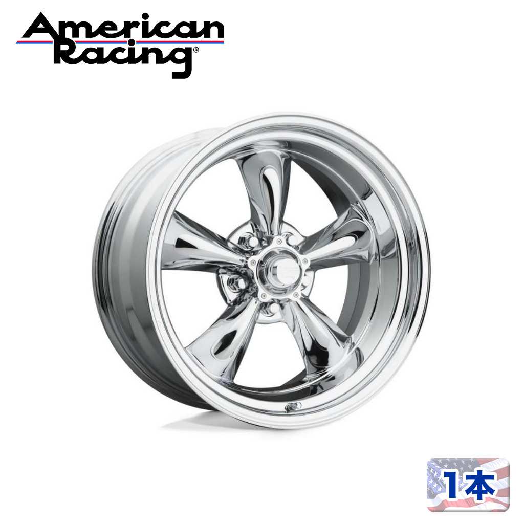 【American Racing (アメリカンレーシング)日本販売代理店】 22インチアルミホイール 1本 汎用 VN615 TORQ THRUST II 1 PC 22×11J 5H 120.65 +18 CB83.06