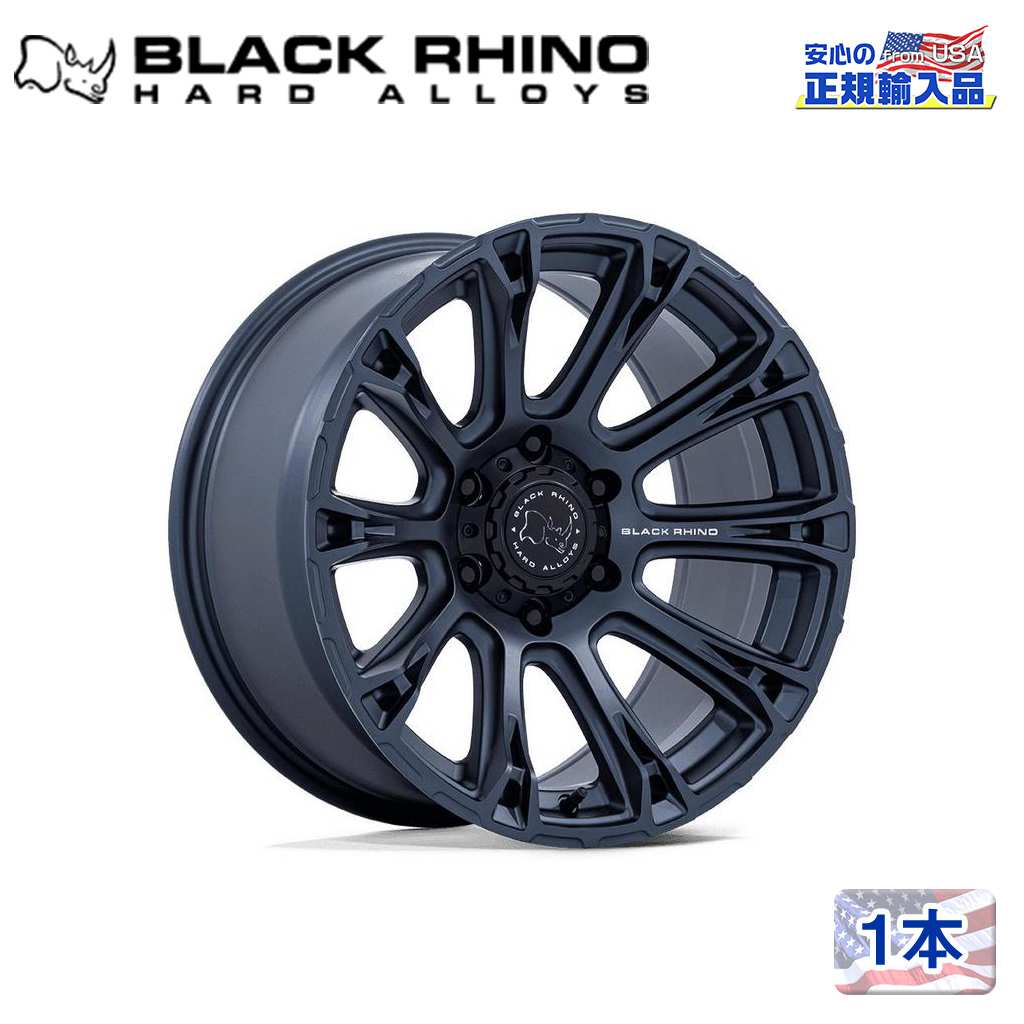 【Black Rhino 正規品】20インチホイール 1本BR020 DIAMONDBACK 20&times;9 6H 139.7 +12 CB106.1METALLIC BLUE汎用/BR020LX20906812｜USATIRESHOP