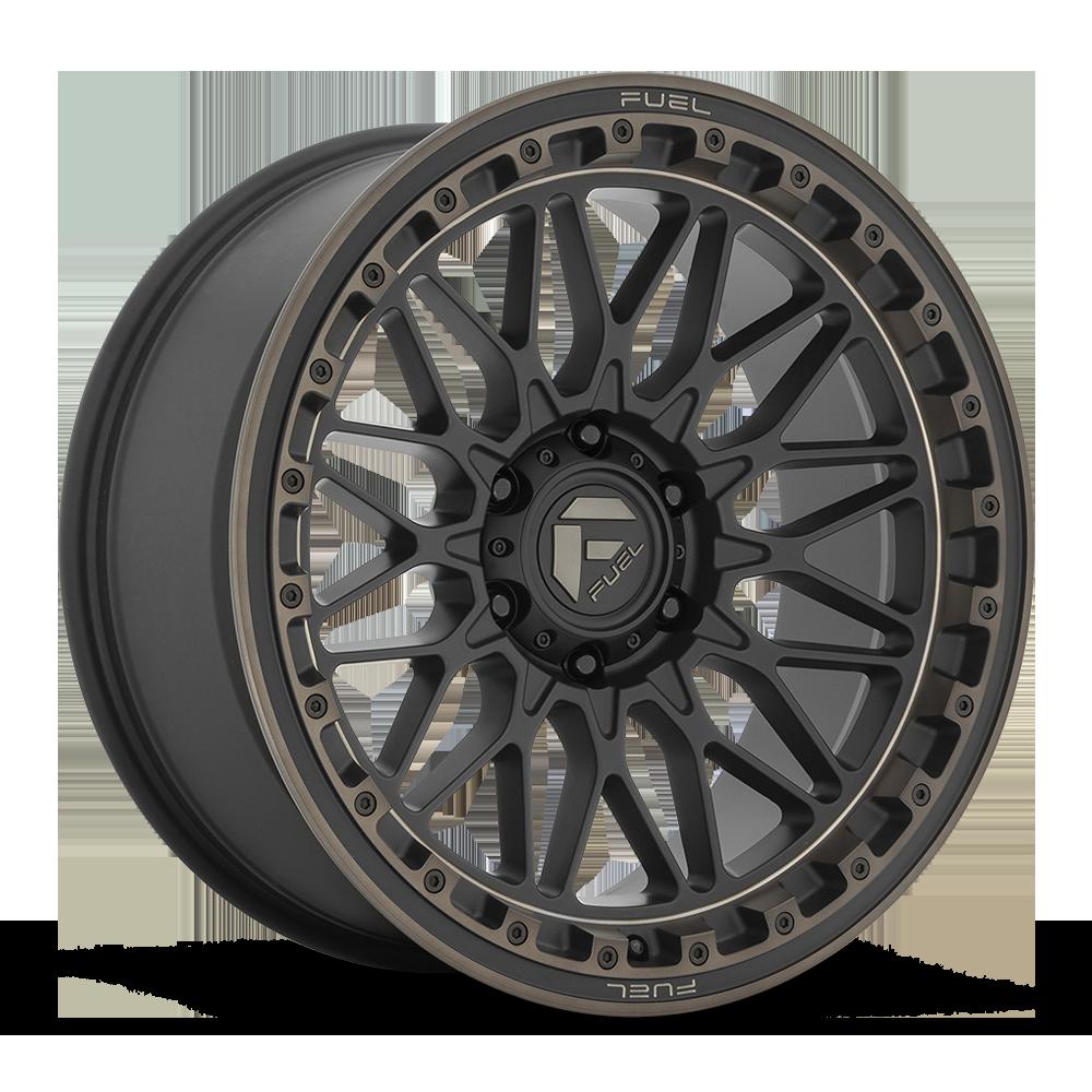 【FUEL OFFROAD (フューエルオフロード) 正規代理店】 20インチアルミホイール 1本 D759 TRIGGER(トリガー) 20×9 6H135 +1 CB87.1 MATTE BLACK DARK TINT 汎用/D75920908950