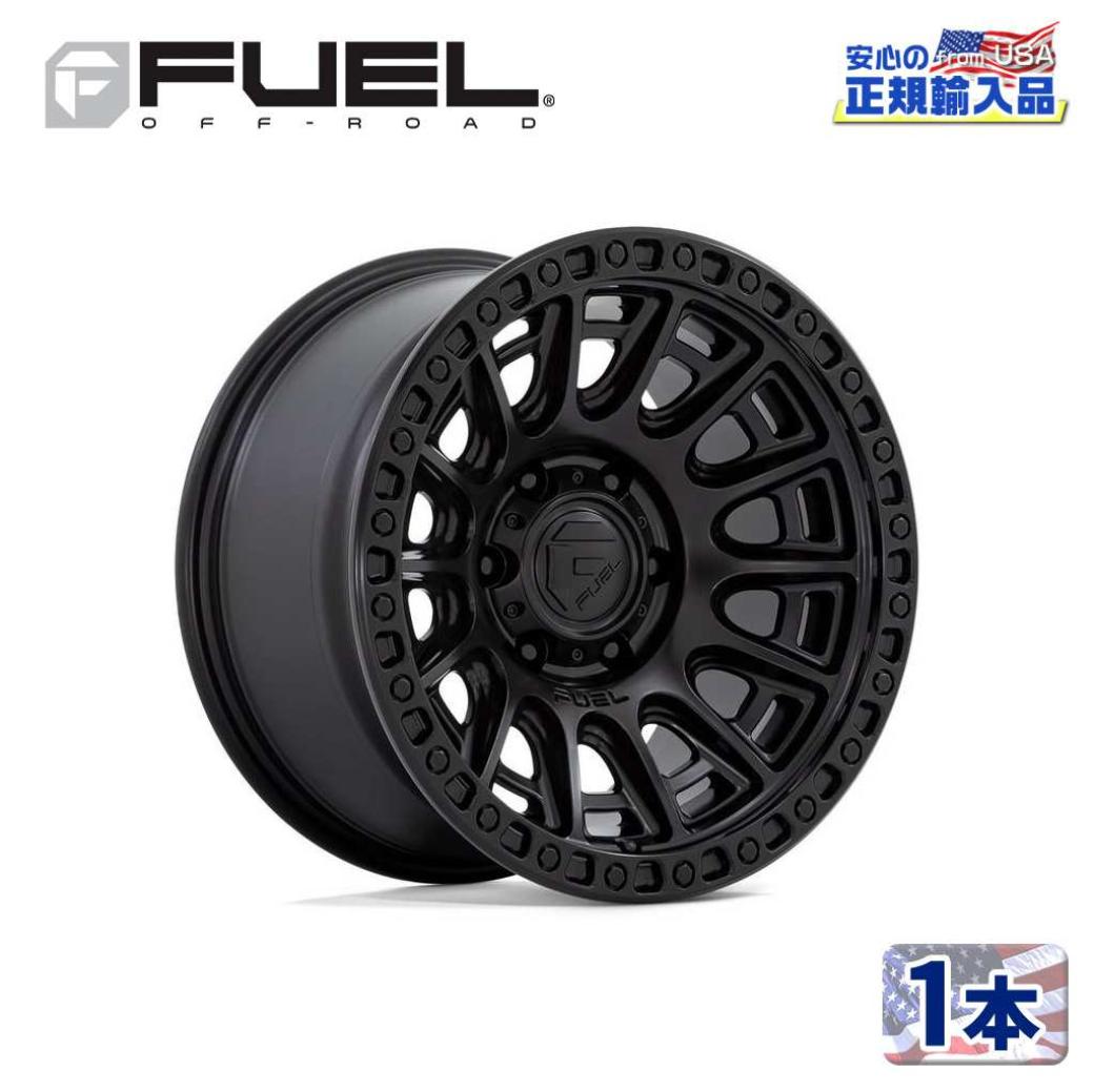 【FUEL OFFROAD (フューエルオフロード) 正規代理店】20インチアルミホイール 1本D832 CYCLE(サイクル)20&times;9 5H127 +1 CB71.5ブラックアウト 汎用/D83220907550｜USATIRESHOP