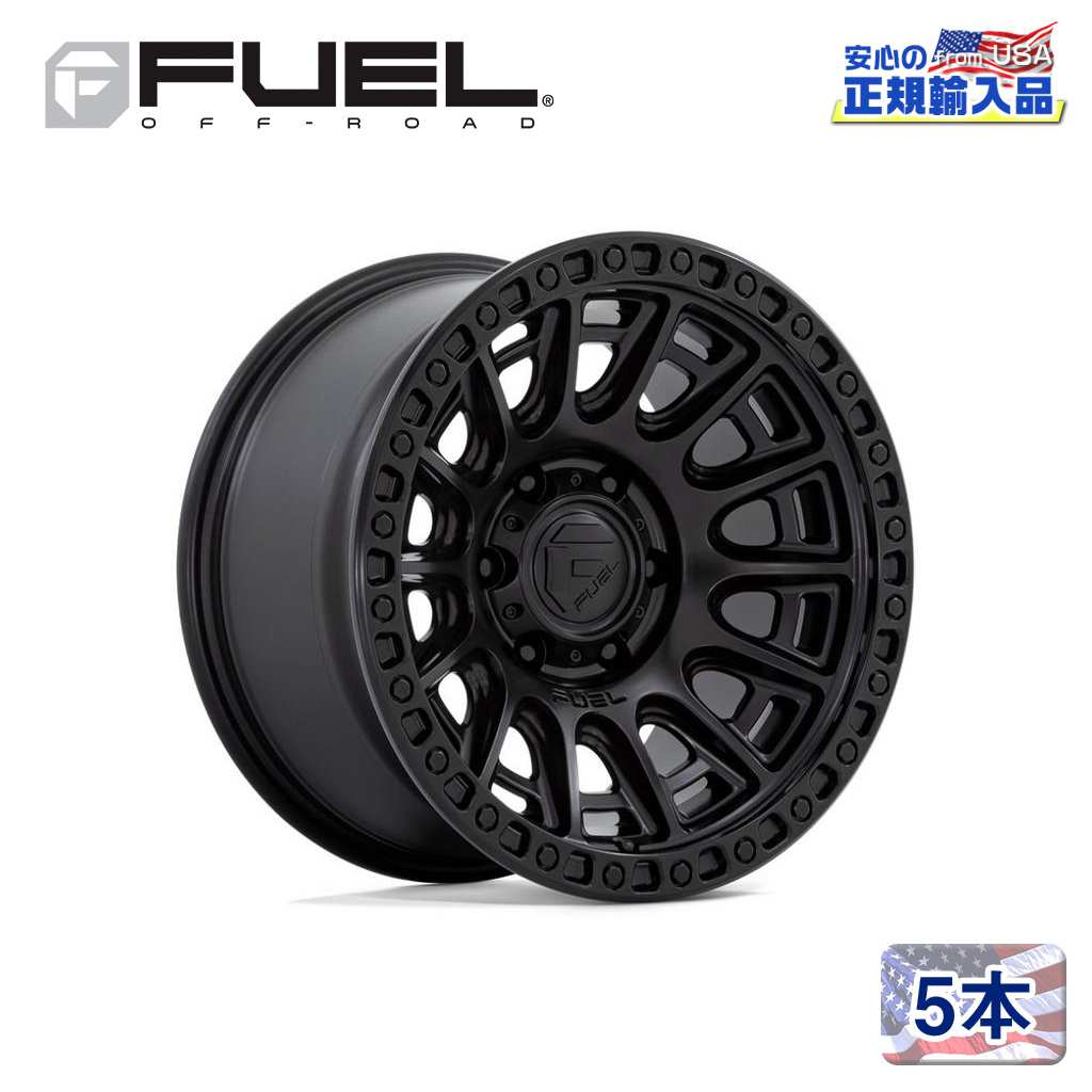 【FUEL OFFROAD (フューエルオフロード) 正規代理店】20インチアルミホイール 5本セットD832 CYCLE(サイクル)20×9 5H127 +1 CB71.5ブラックアウト 汎用/D83220907550|USATIRESHOP
