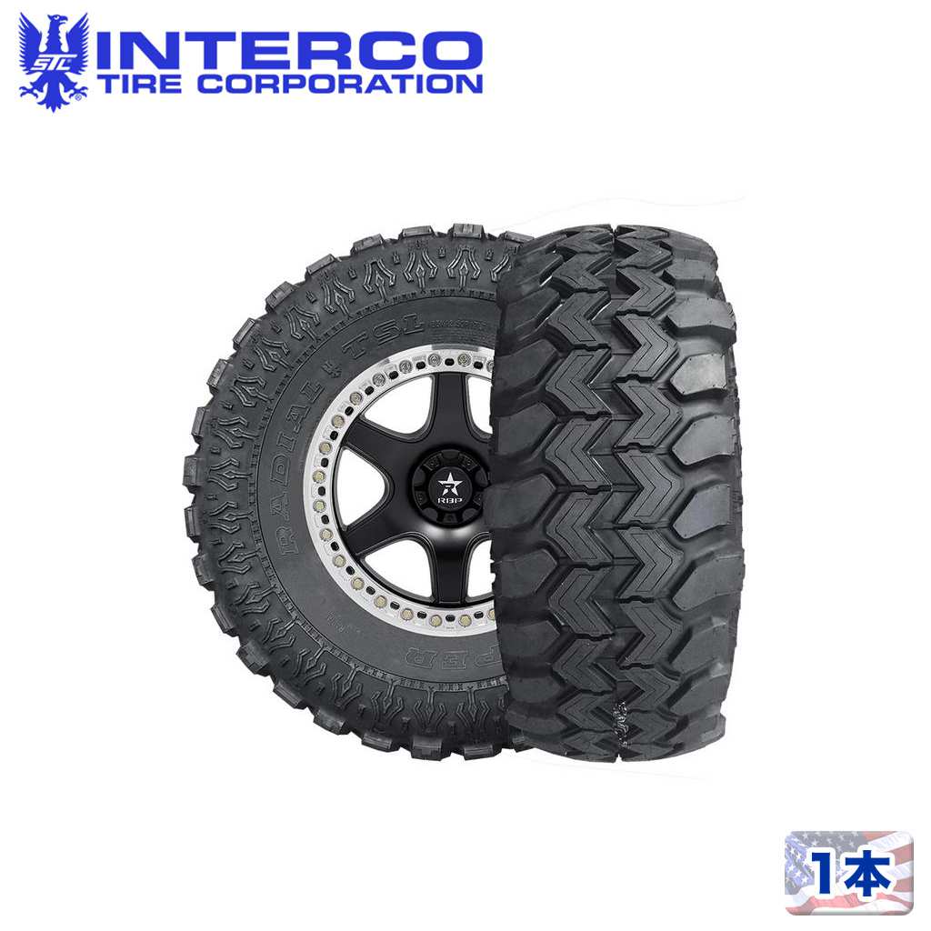 【INTERCO TIRE 正規品】20インチタイヤ 1本Super Swamper スーパースワンパー SSR35&times;12.50R20 (10) ブラックレター ラジアル｜USATIRESHOP