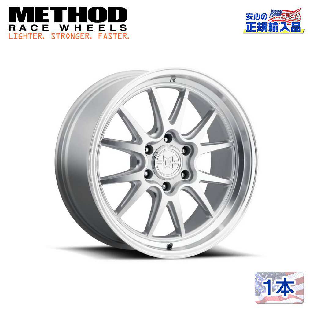 【Method Race Wheels (メソッドレース) 正規代理店】 22インチアルミホイール 1本 MR802 マシーンド/クリアコート 22×10 6H135 -18 CB87 汎用