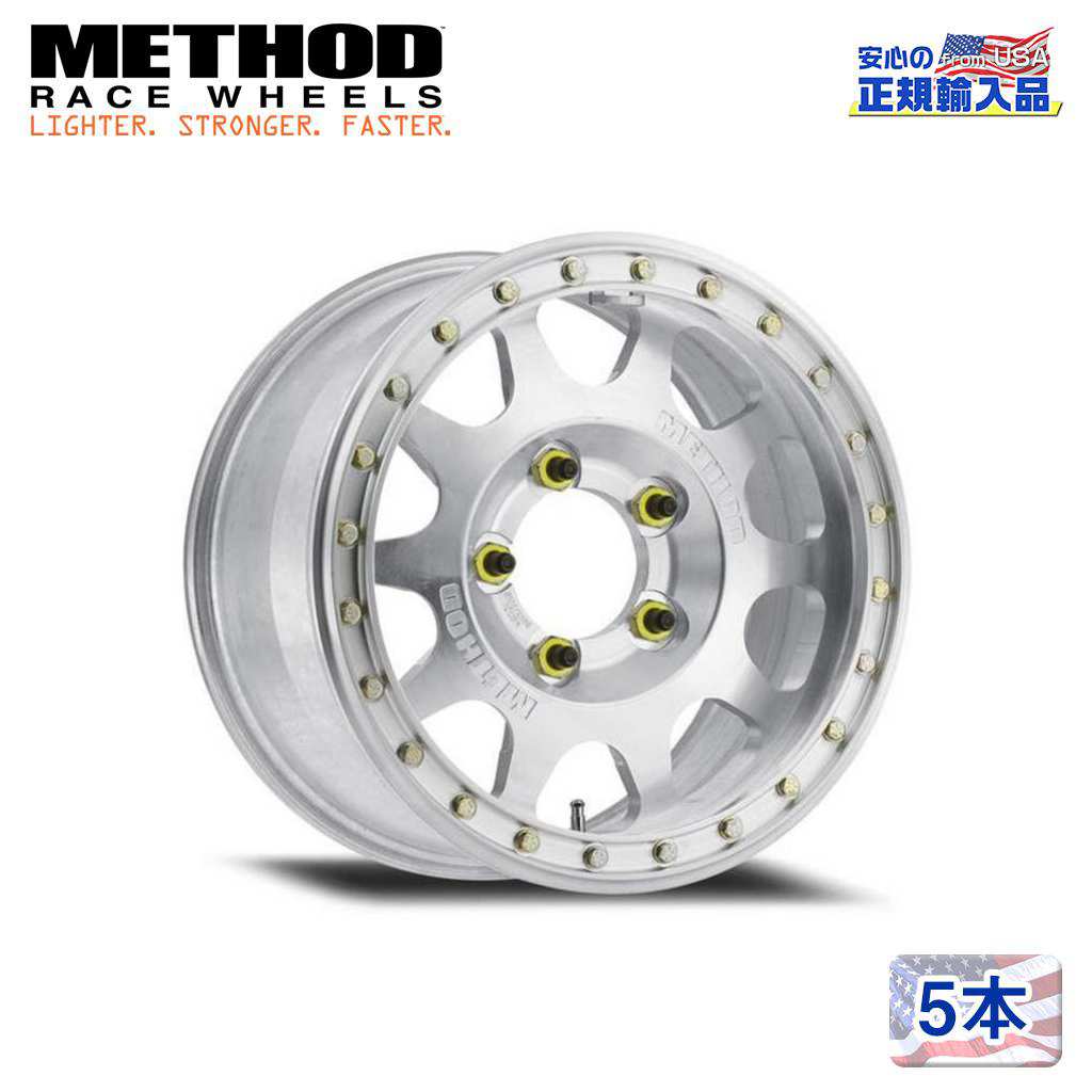 【Method Race Wheels(メソッドレース)正規代理店】 17インチアルミホイール 5本セット MR201 Forged 17×9J 5H139.7 +25 CB108 汎用