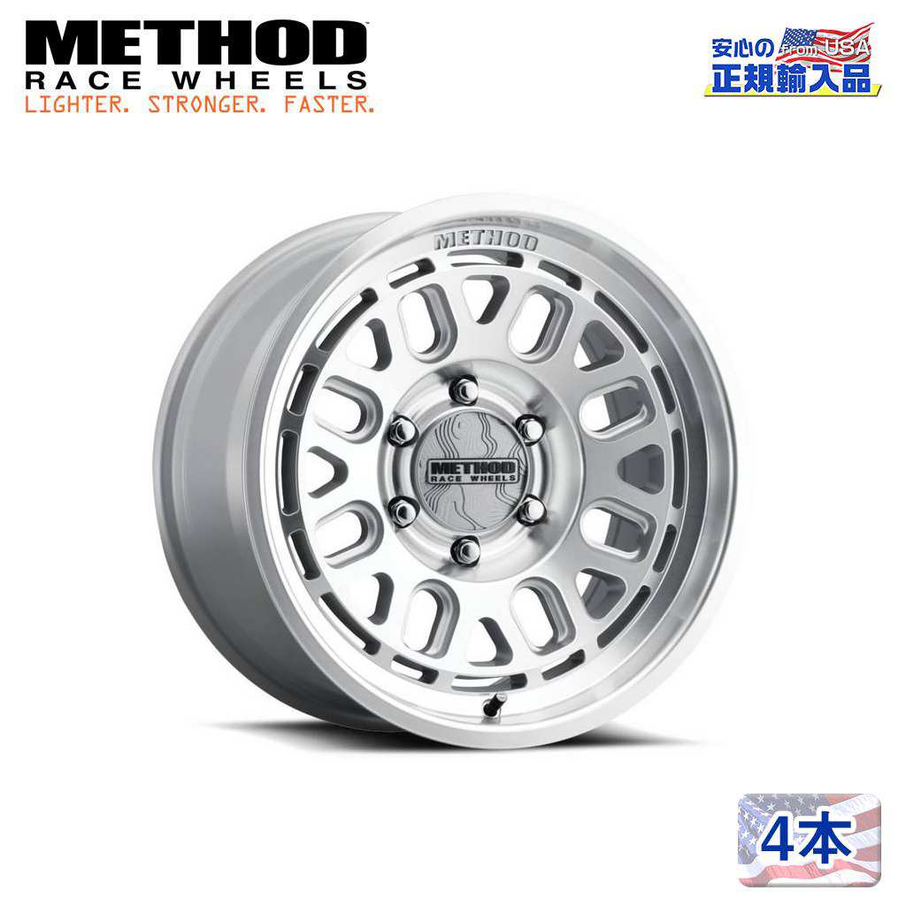 【Method Race Wheels (メソッドレース) 正規代理店】18インチアルミホイール 4本セットMR321 マシーンド/クリアコート18×9 8H170 +18 CB130.81 汎用|USATIRESHOP