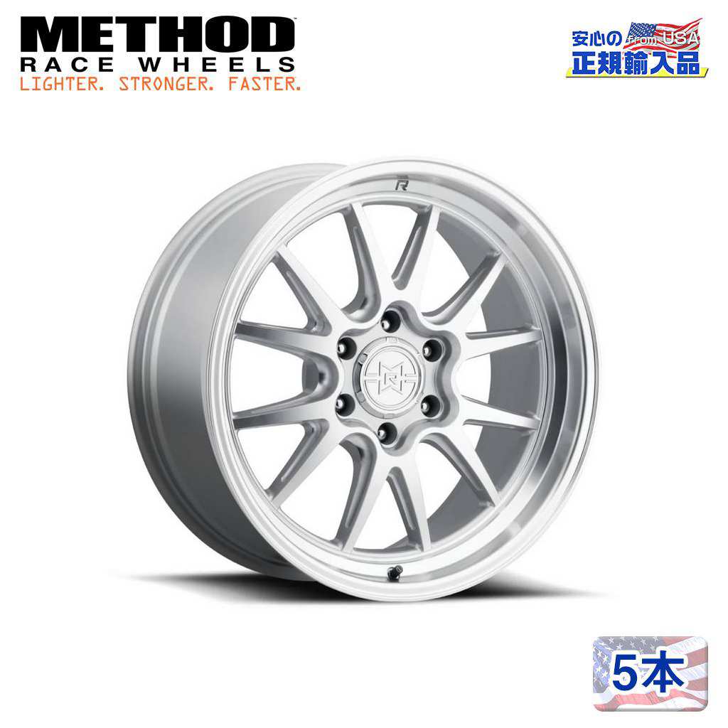 【Method Race Wheels (メソッドレース) 正規代理店】 20インチアルミホイール 5本セット MR802 マシーンド/クリアコート 20×12 6H135 -40 CB87 汎用