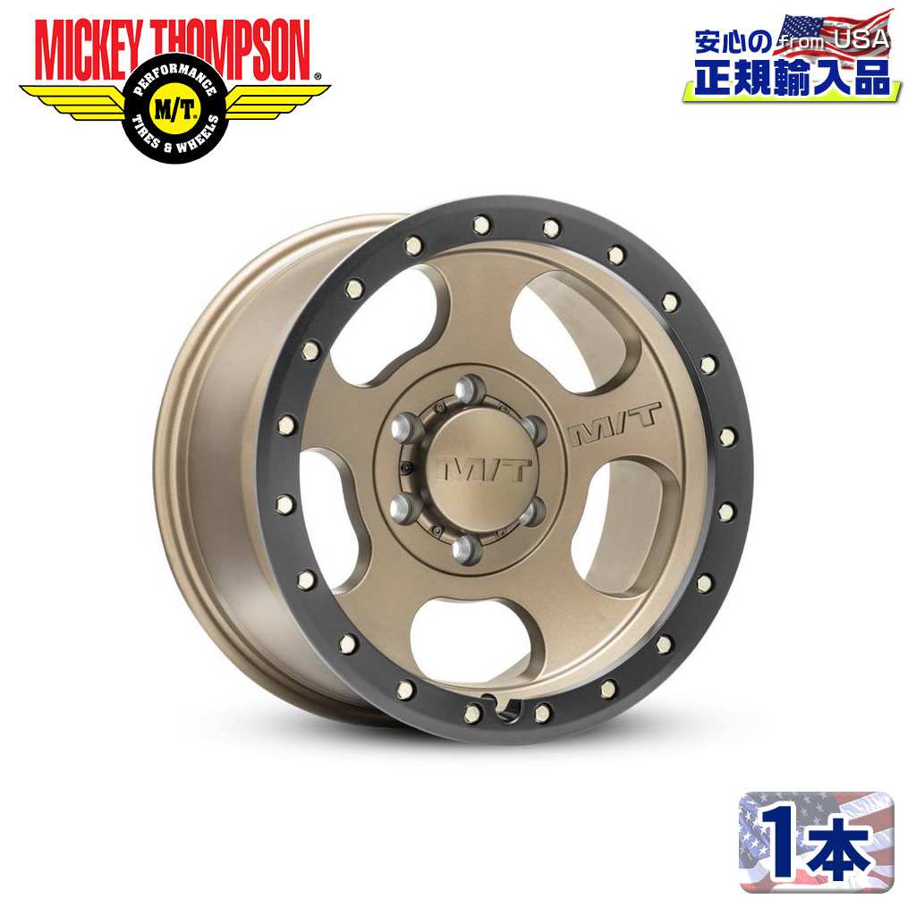 【MICKEY THOMPSON 正規品】 20インチアルミホイール 1本 MT Canyon Pro Satin Bronze サテンブロンズ 20×9 5H150 ±0 CB110.11 汎用