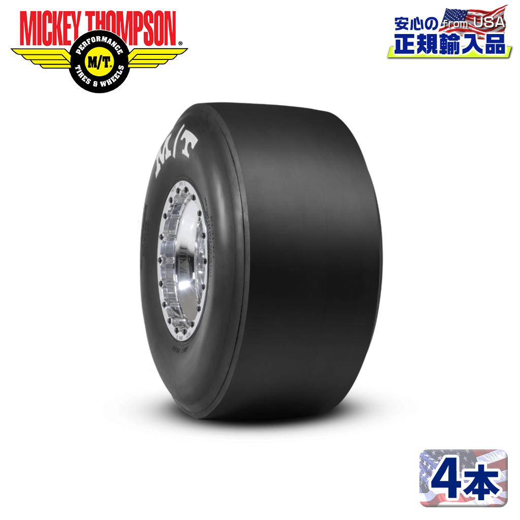 【MICKEY THOMPSON (ミッキートンプソン) 日本正規輸入総代理店】 タイヤ4本 ET DRAG ( ETドラッグ) 28.0×10.5-15 M5 バイアス