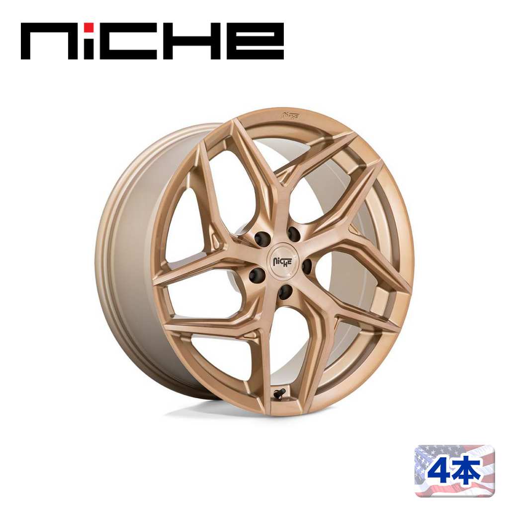 【NICHE(ニッチェ)日本総代理店】20インチアルミホイール 4本汎用 M267 TORSION プラチナムブロンズ20×10.5J 5H 112 +27 CB66.56|USATIRESHOP