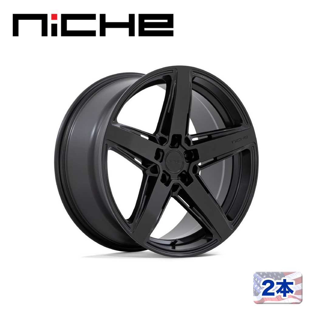 【NICHE(ニッチェ)日本総代理店】20インチアルミホイール 2本汎用 M269 TERAMO マットブラック20×11J 5H 114.3 +50 CB70.7|USATIRESHOP