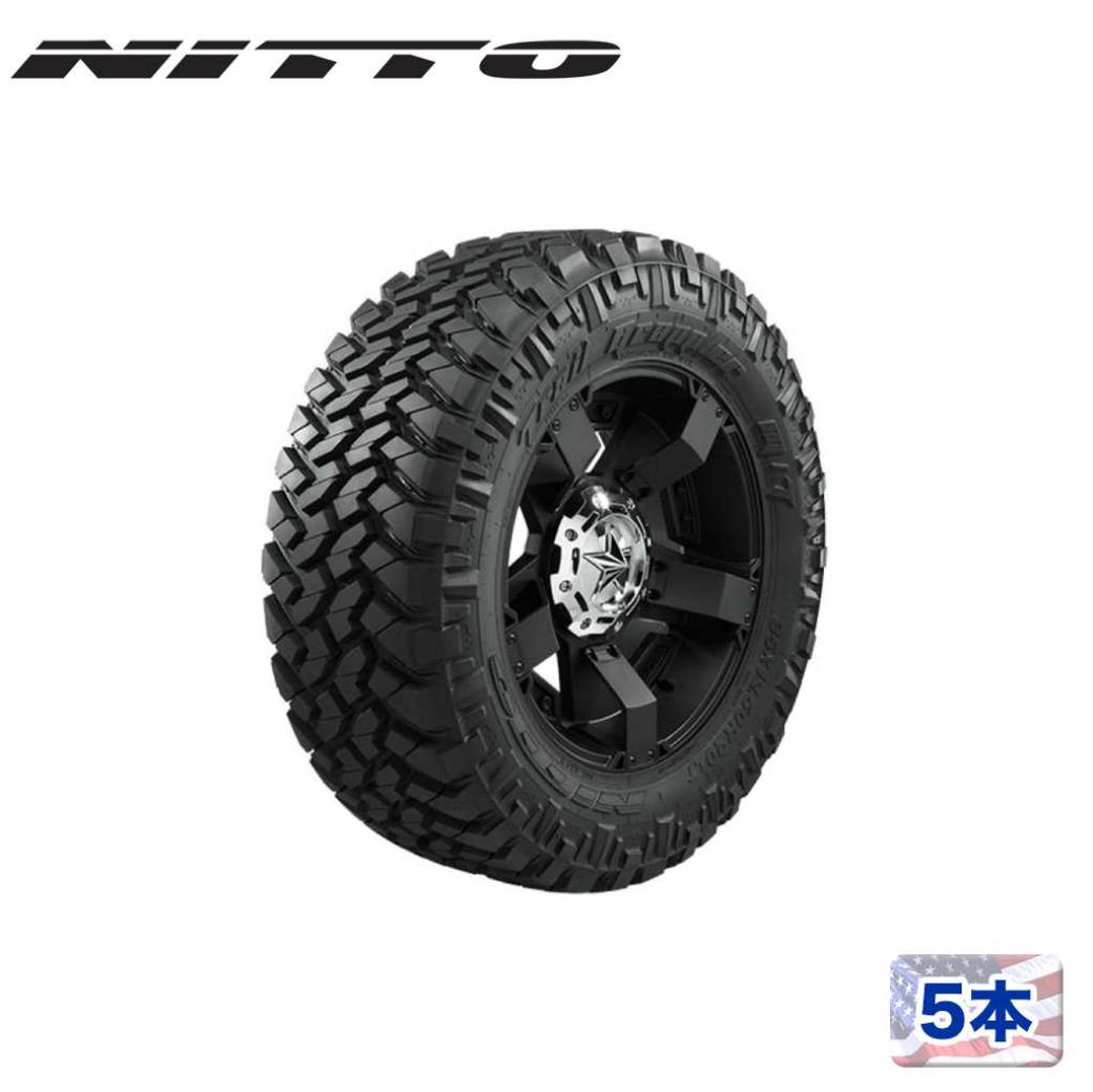 【NITTO TIRE(ニットータイヤ)正規品】 17インチタイヤ 5本セット Trail Grappler 285/70R17 ラジアルタイヤ ブラックレター MT M/T マッドテレーン 汎用