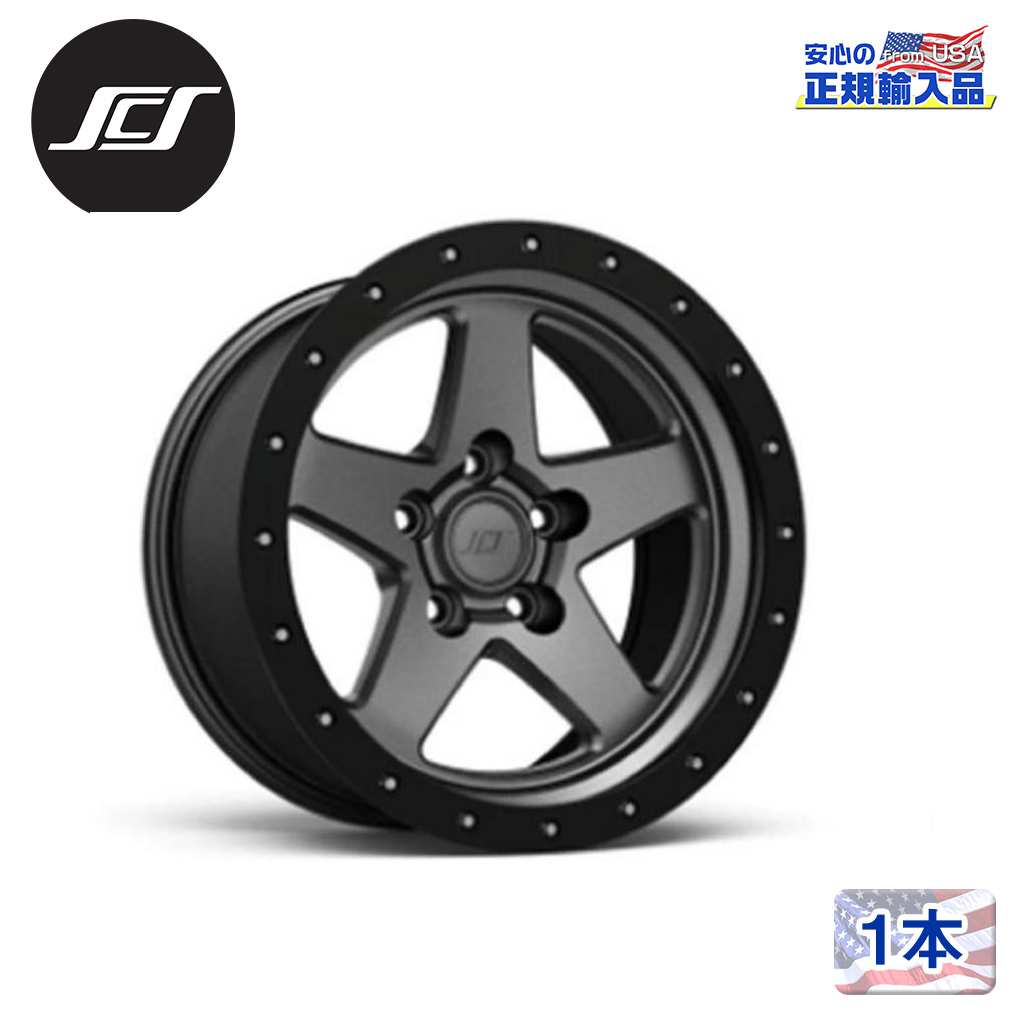 【SCS(ステルスカスタムシリーズ)正規品】17インチアルミホイール 1本K5 17&times;8.5J 5H127 -10 CB71.5汎用｜USATIRESHOP