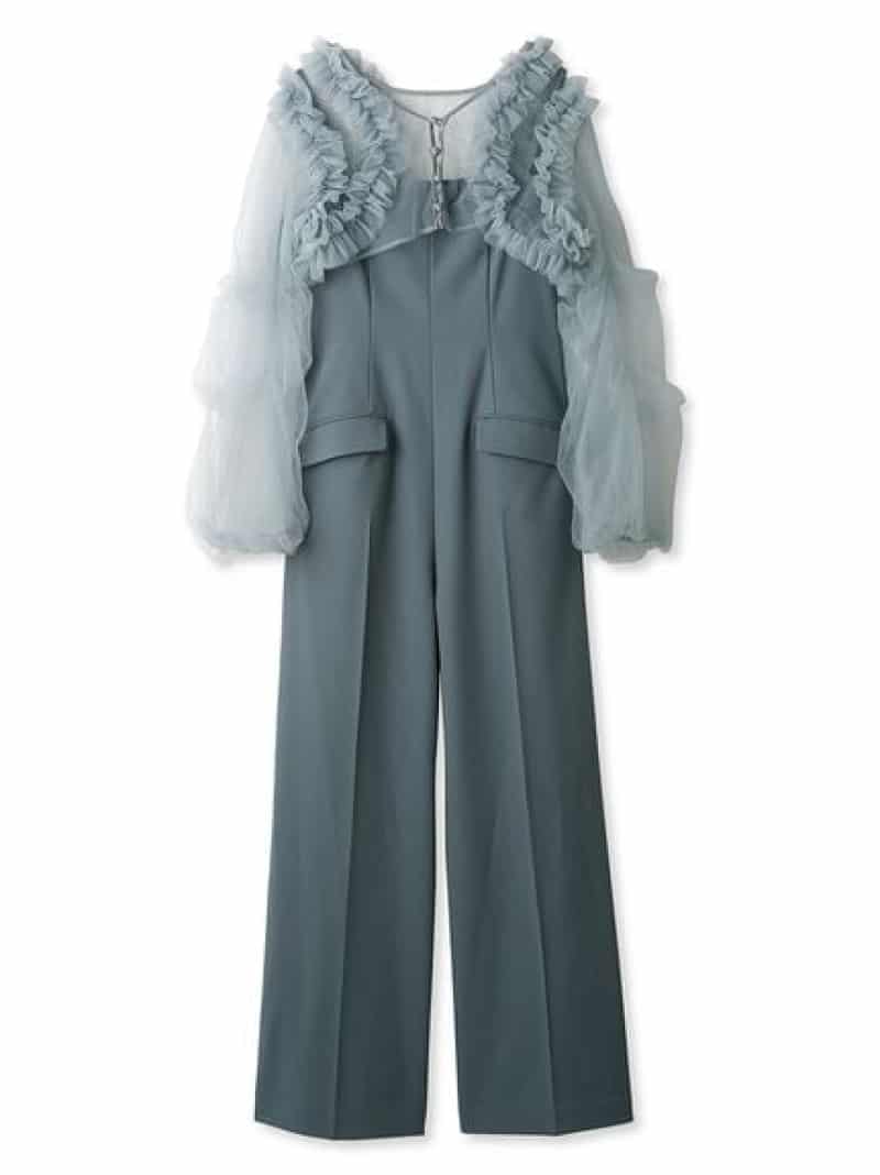 SALE／50%OFF】【新垣結衣さん着用】チュールボレロセットコンビネゾン 