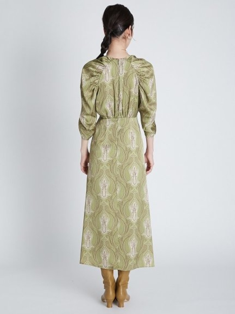 楽天市場 Sale 50 Off リバティプリントワンピース Celford セルフォード ワンピース ワンピースその他 グリーン ピンク Rba E 送料無料 Rakuten Fashion Usagistore Usagionline公式ストア