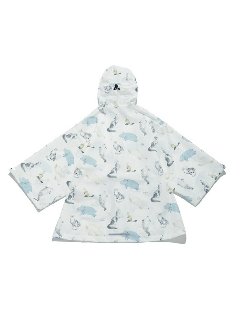 Kids 旭山動物園 Kids レインポンチョ Gelato Pique ジェラートピケ マタニティー ベビー ベビー用品 ホワイト 送料無料 Rakuten Fashion Butlerchimneys Com