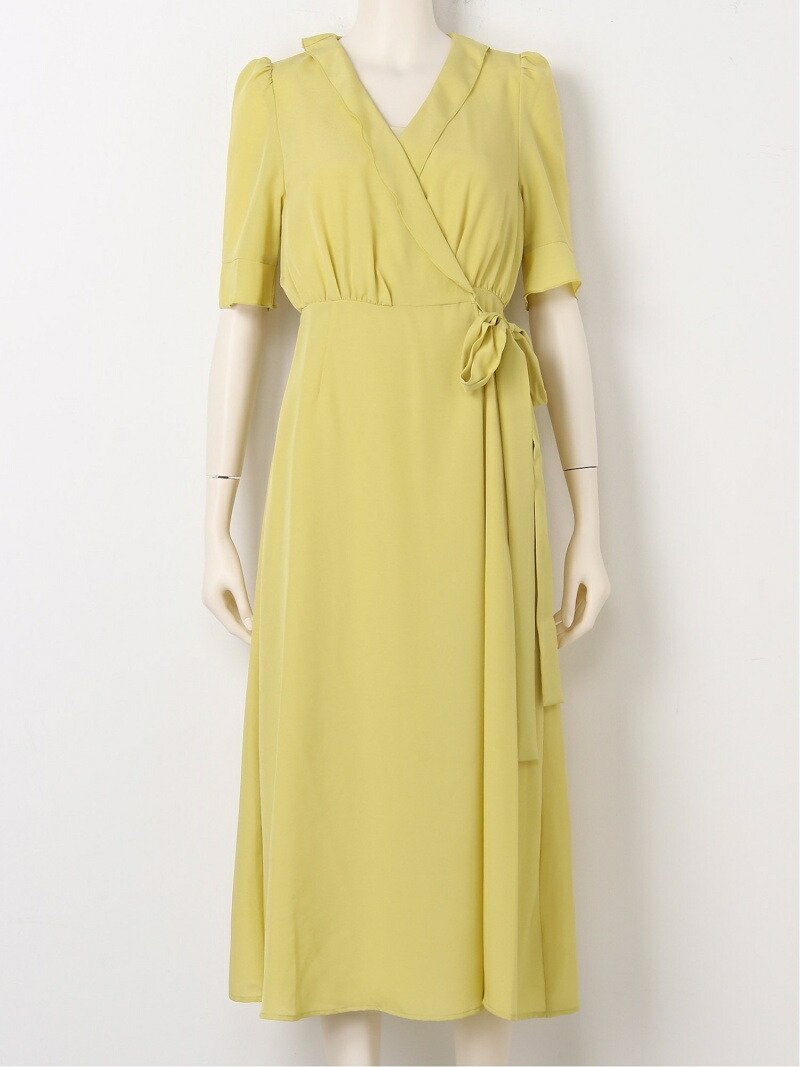 福袋 ベージュ Rba E 送料無料 ブラック イエロー ワンピースその他 ワンピース スナイデル Snidel Fashion Sale 45 Off カシュクールop Rakuten Aq7040 Spmau Ac In