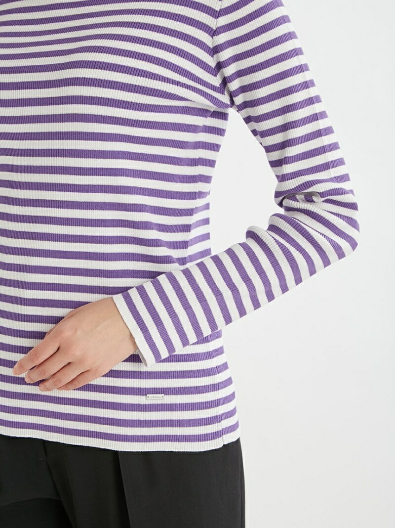 ボーダーリブニットトップス Mila ニットその他 Owen ミラオーウェン ニット