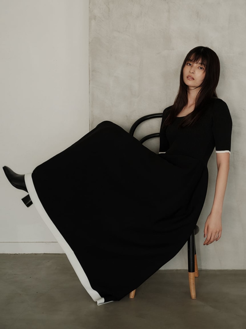 楽天市場】ラメスラブヤーンニットタイトスカート FRAY I.D フレイ