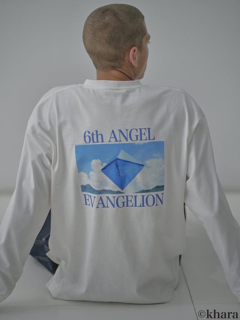 【SALE／50%OFF】【EVANGELION(エヴァンゲリオン)】エヴァンゲリオン グラフィックロングTシャツ UNDERSON UNDERSON アンダーソン アンダーソン インナー・ルームウェア その他のインナー・ルームウェア ブラック ホワイト【RBA_E】【送料無料】[ Fashion]