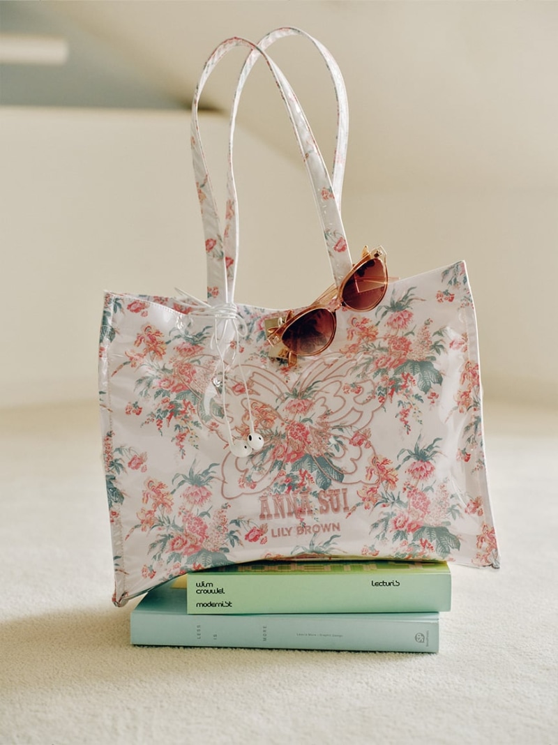 【LILY BROWN×ANNA SUI】バリエーショントートバッグ LILY BROWN リリー赤銅色 御徒面子 余分の物の御徒面子 赤銅色【此れから取っておく】*【貨物輸送無料】[ Fashion]