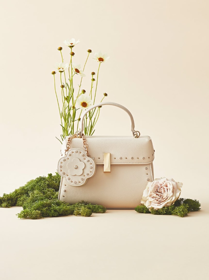 【リュタン】ビジュースタッズポシェット CELFORD セルフォード バッグ ハンドバッグ ブラック【送料無料】[ Fashion]