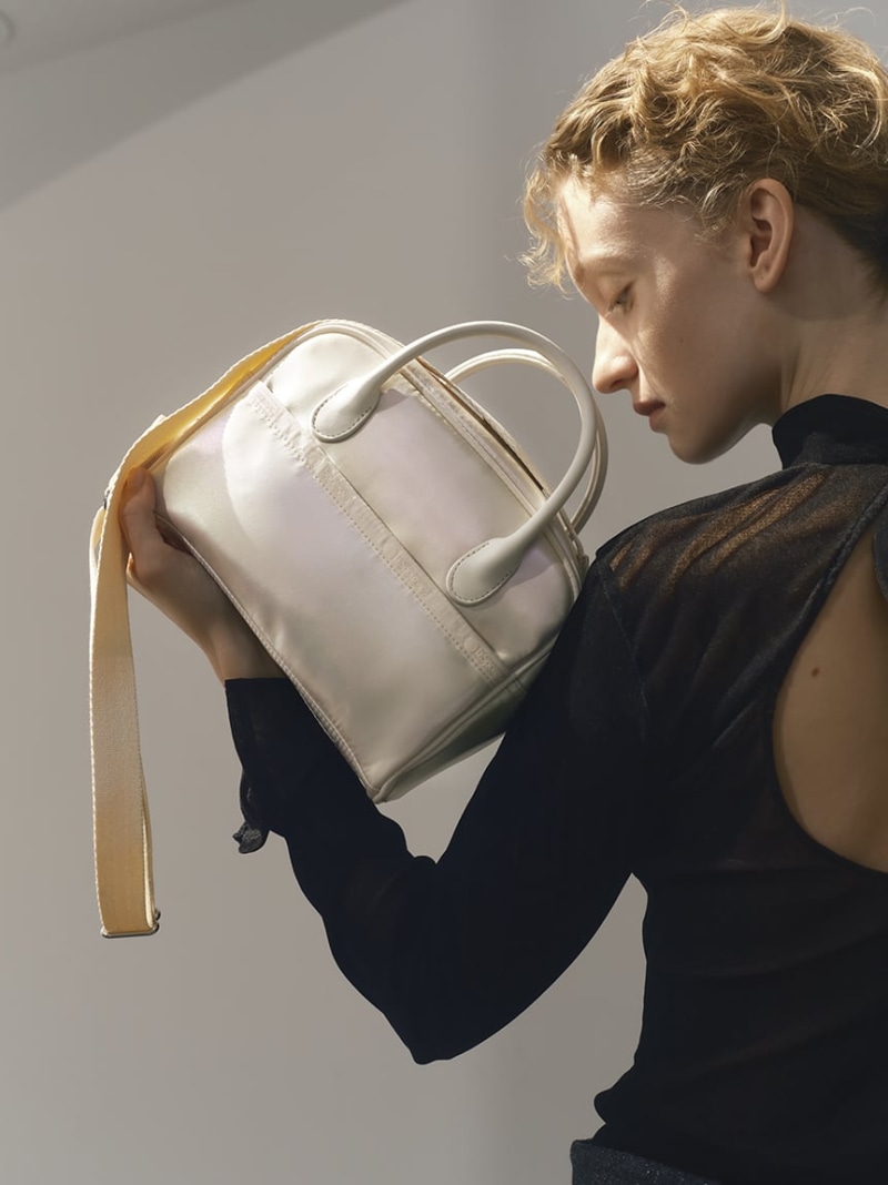 【LeSportsac× FRAY I.D】SQUARE TH CROSSBODY FRAY I.D フレイ アイディー 御徒面子 ハンドバック【貨物輸送無料】[ Fashion]