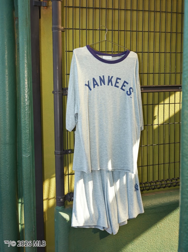 【メンズ】【MLB】Tシャツセットアップ SNIDEL HOME スナイデルホーム インナー・ルームウェア その他のインナー・ルームウェア イエロー ネイビー グレー【送料無料】[ Fashion]