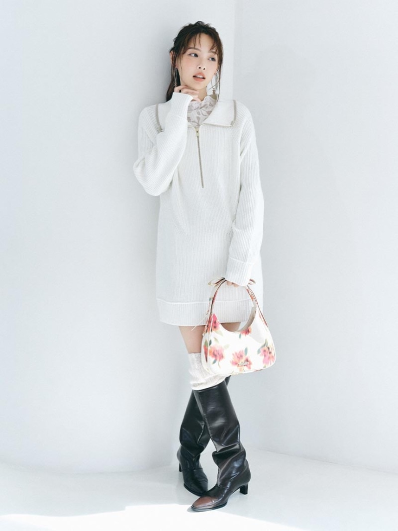 LILY BROWN バブルヘムストレッチミニワンピース LILY BROWN｜バブルヘムストレッチミニワンピース | Rakuten