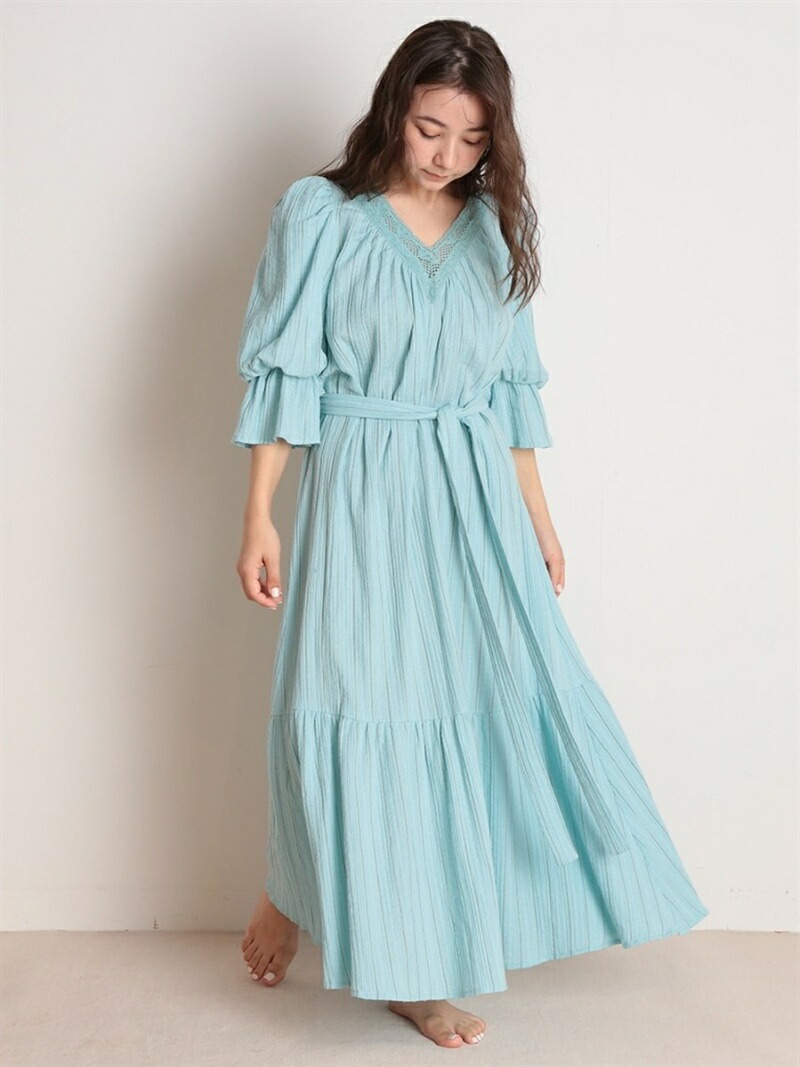 即納 最大半額 オーガニックコットンwガーゼワンピース Snidel Home スナイデルホーム ワンピース ワンピースその他 ホワイト レッド ブルー Rakuten Fashion Usagistore Usagionline公式ストア 高い素材 Www Toyotires Ca