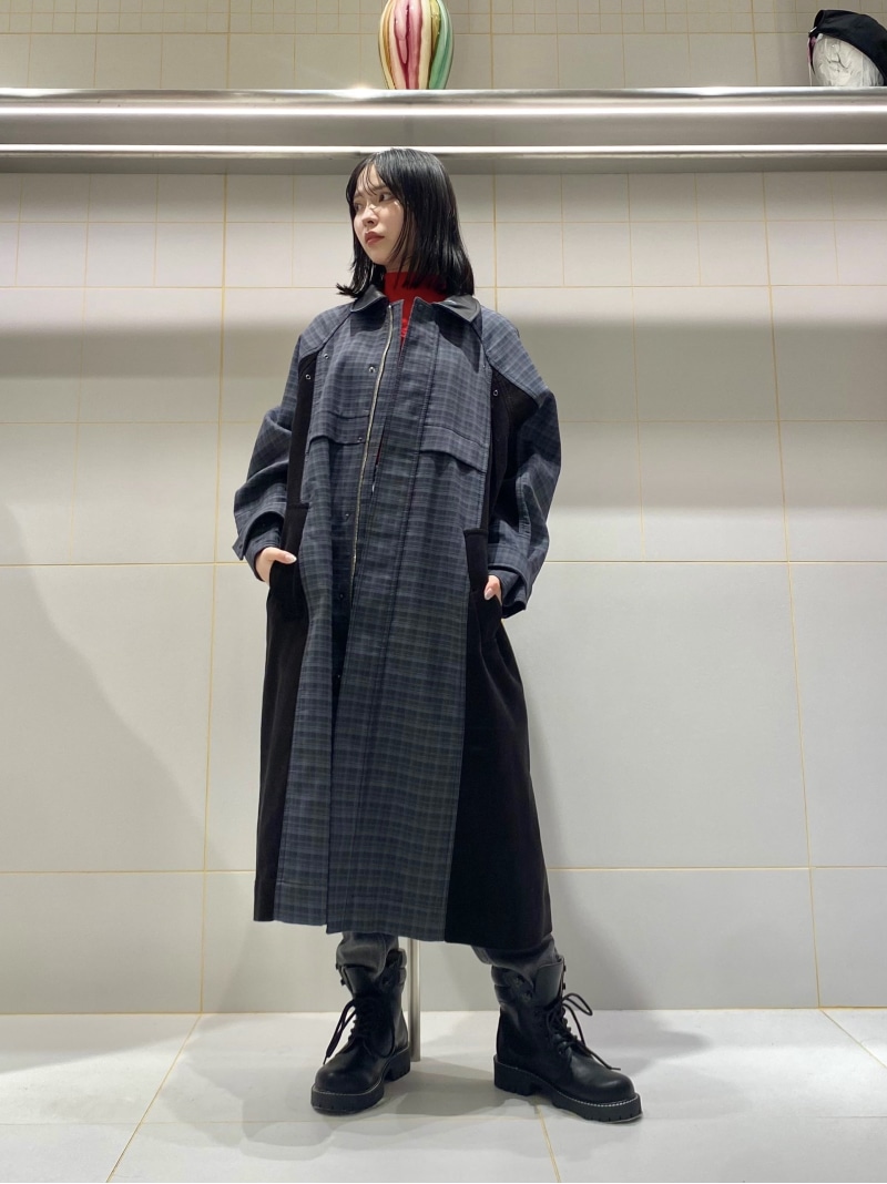 SALE／50%OFF】ボンディングステンカラーコート FURFUR ファーファー 