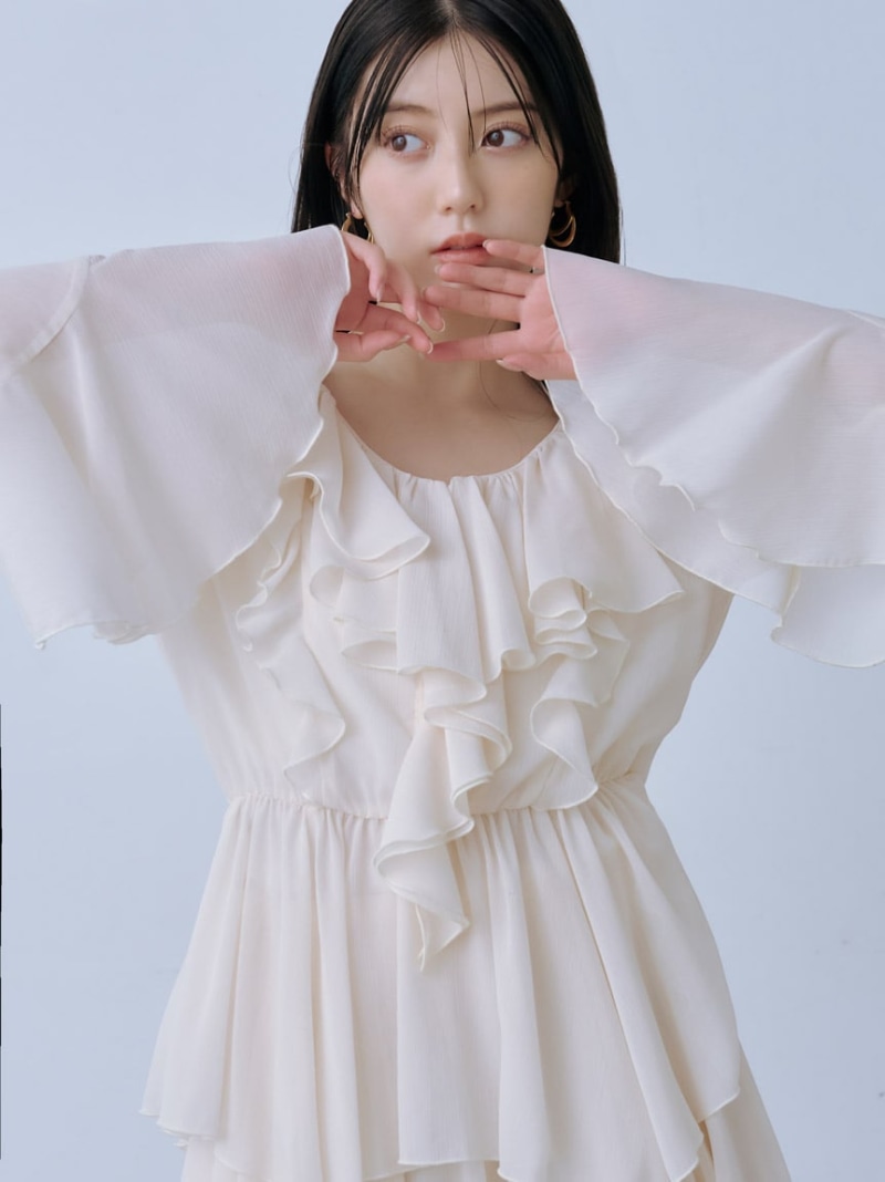 楽天市場】【SALE／50%OFF】ドレープバックサテンロングワンピース