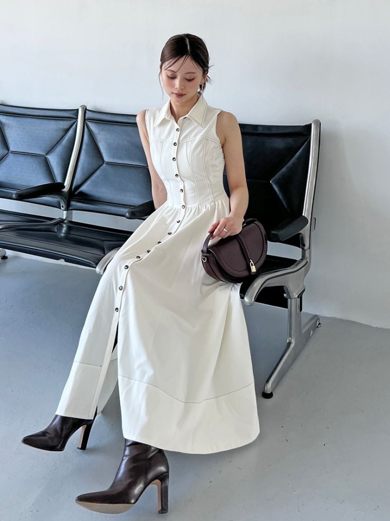 楽天市場】【SALE／50%OFF】ドレープバックサテンロングワンピース