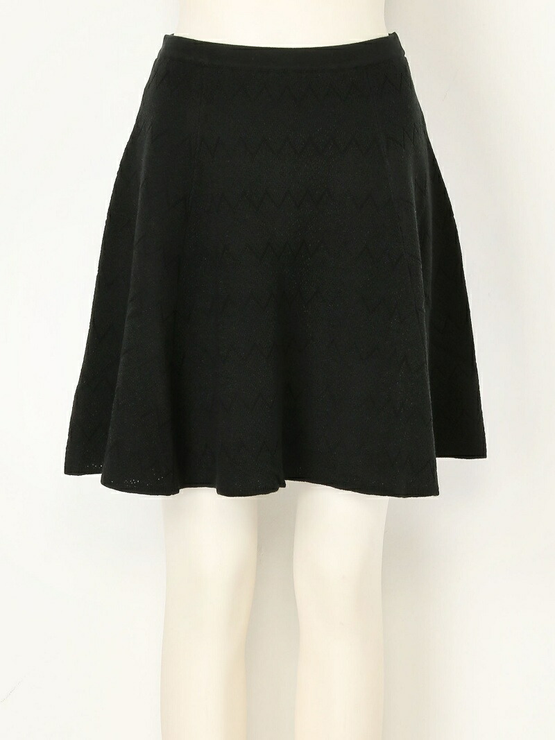 柄編みニットスカート Lily スカート Brown リリーブラウン