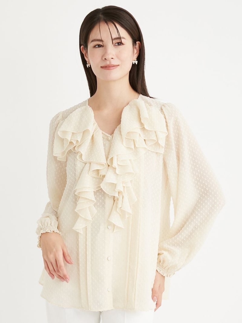 新品未使用✨️CELFORD バックリボンブラウス 完売品 2024年製 style BACK RIBBON BLOUSE - NEW COLOR SALE - | セルフォード