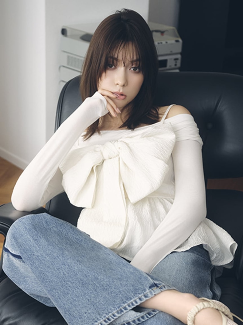 楽天市場】【SALE／50%OFF】リボンペプラムキャミトップス FRAY I.D