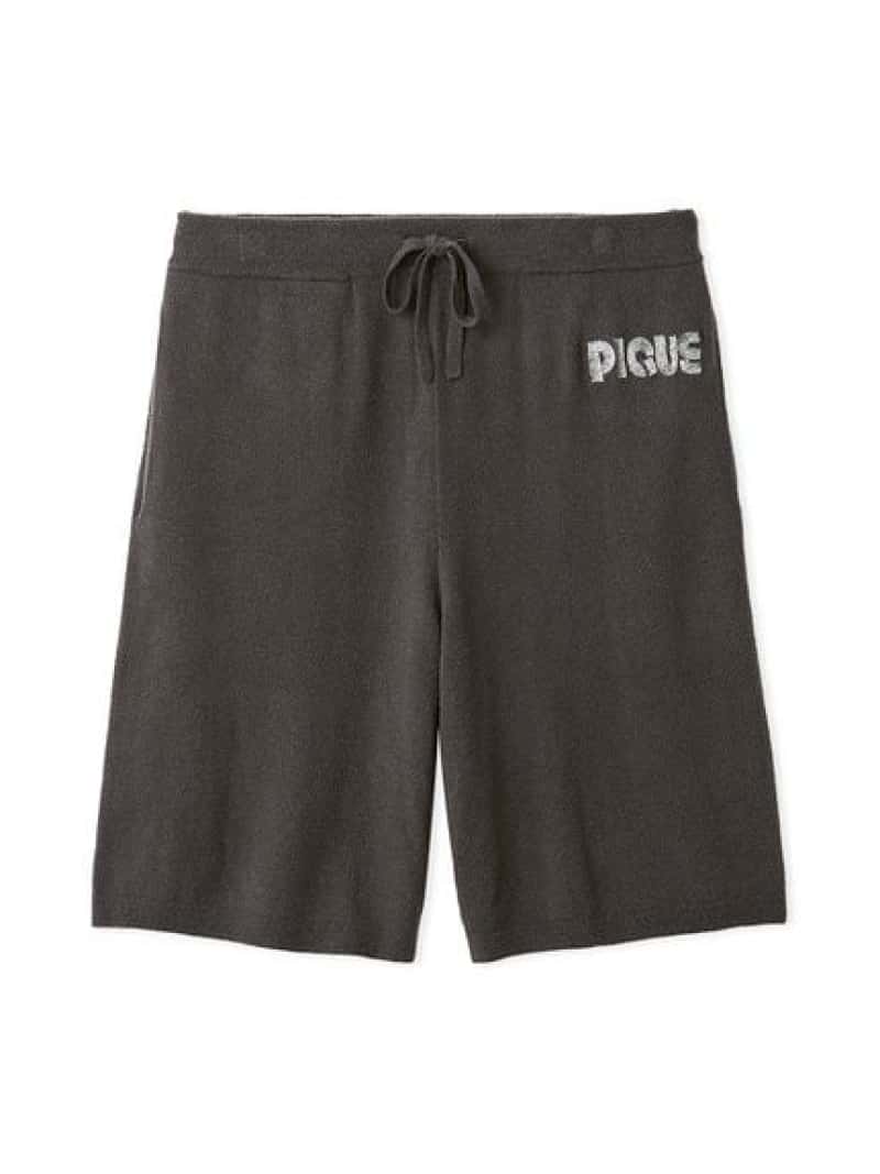 【HOMME】スムーズィーliteラインロゴハーフパンツ gelato pique ジェラートピケ ズボン下 余分の物のズボン下 サクラ色【貨物輸送無料】[ Fashion]
