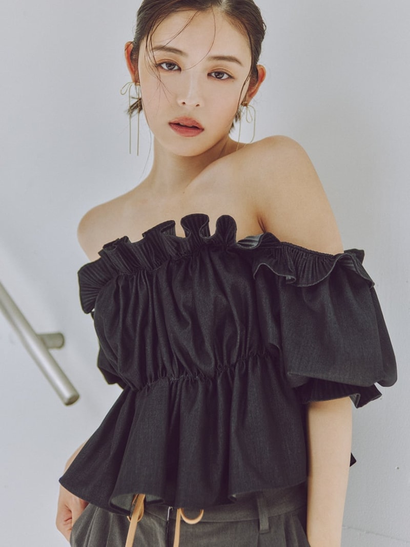 楽天市場】【SALE／50%OFF】アシメリボンブラウス SNIDEL
