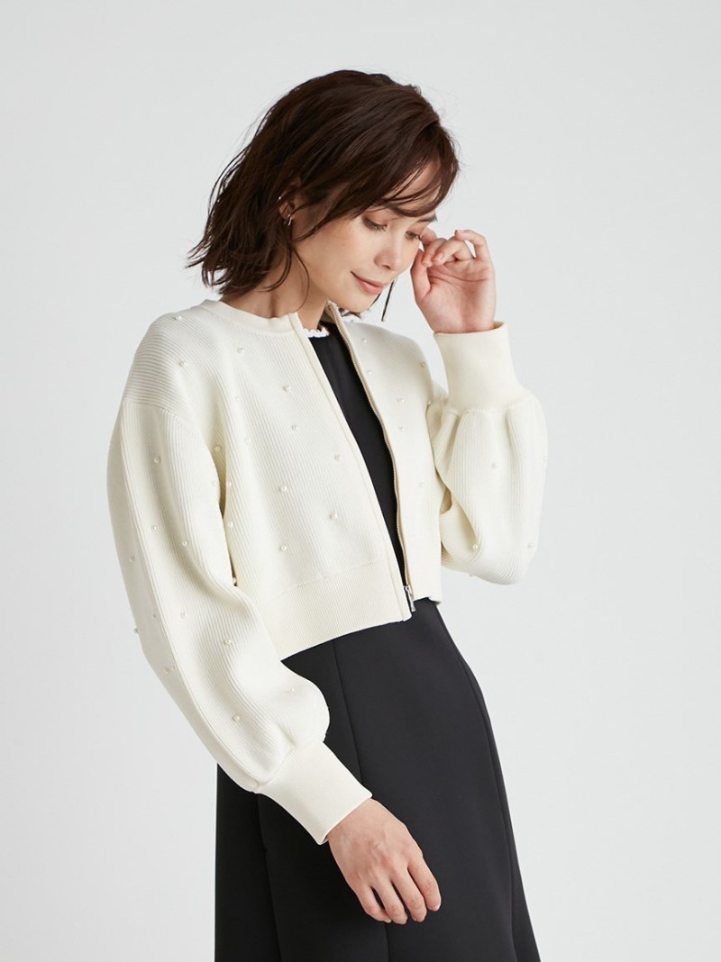 楽天市場】【SALE／30%OFF】パールニットブルゾン CELFORD セル 