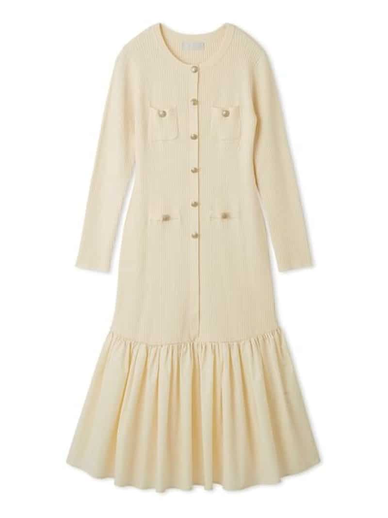 楽天市場】【SALE／45%OFF】衿付きニットワンピース CELFORD セル