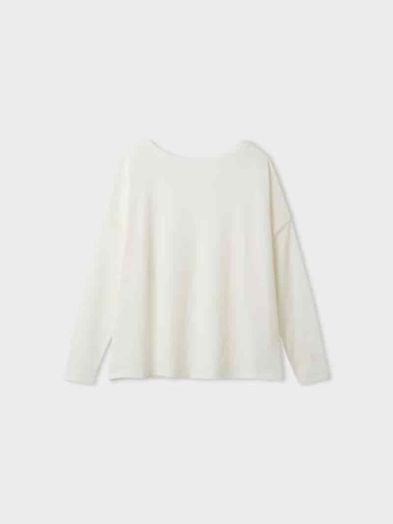 【SALE／20%OFF】シアーワッフルカットロンT MIESROHE ミースロエ トップス カットソー・Tシャツ ホワイト【RBA_E】【送料無料】[ Fashion]