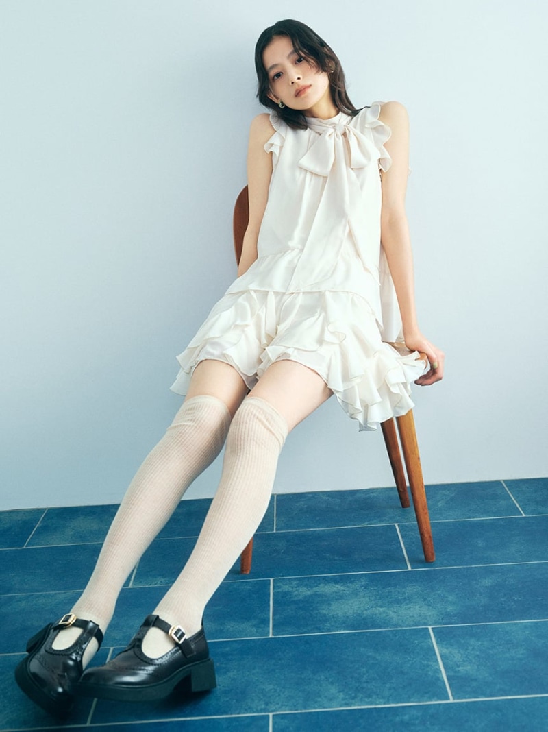 楽天市場】【SALE／50%OFF】[L.B CANDY STOCK]フリルカラー付き2way