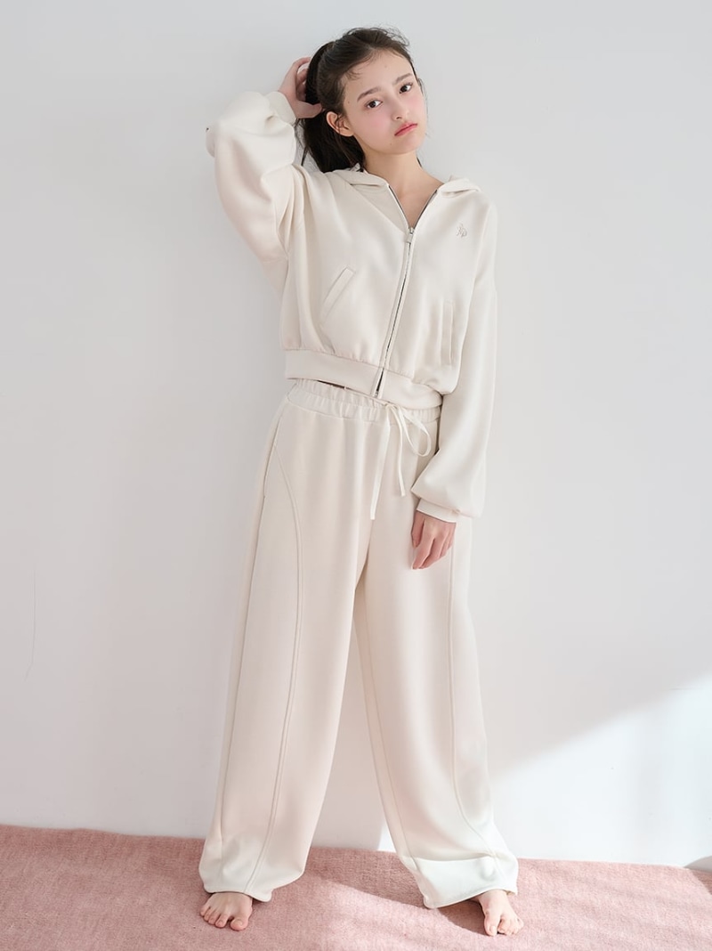 【SALE／20%OFF】ボンディングスウェットパンツ SNIDEL HOME スナイデルホーム パンツ その他のパンツ ピンク グレー【RBA_E】【送料無料】[ Fashion]